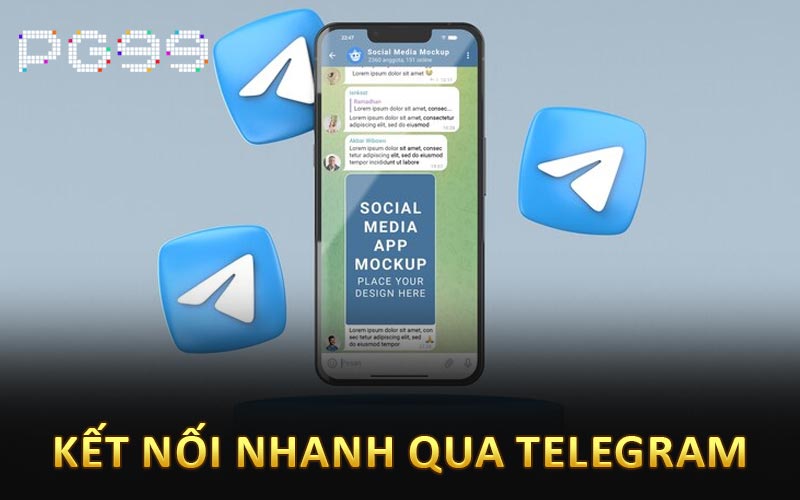 Kết nối nhanh qua telegram